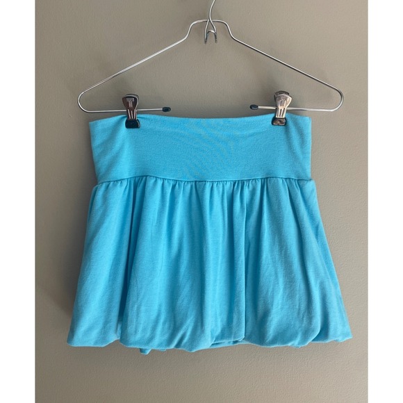 Xhilaration Other - Vintage Y2K Blue Bubble Skort Kids XL 14/16 Xhilaration Puffy Skirt Shorts Retro